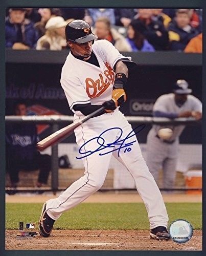 Adam Jones Orioles Autographed/Signed 8x10 Photo 125512