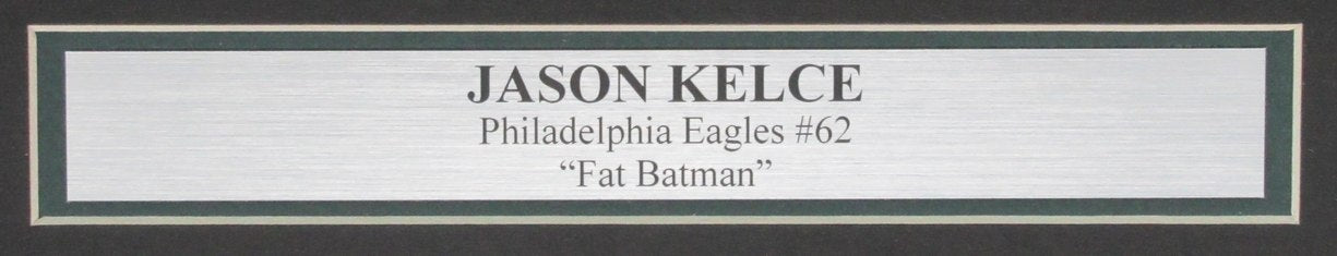 Jason Kelce Signed/Auto 16x20 Photo Framed Philadelphia Eagles PSA/DNA 190375