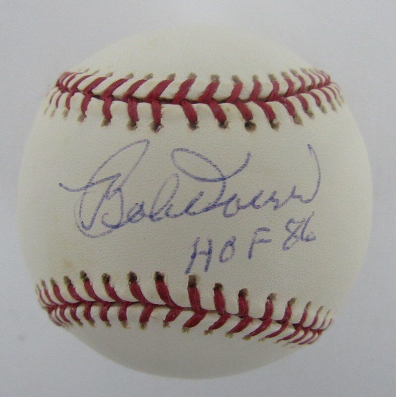 Bobby Doerr Red Sox Signed/Inscribed "HOF 86" Rawlings OML Baseball JSA 140713