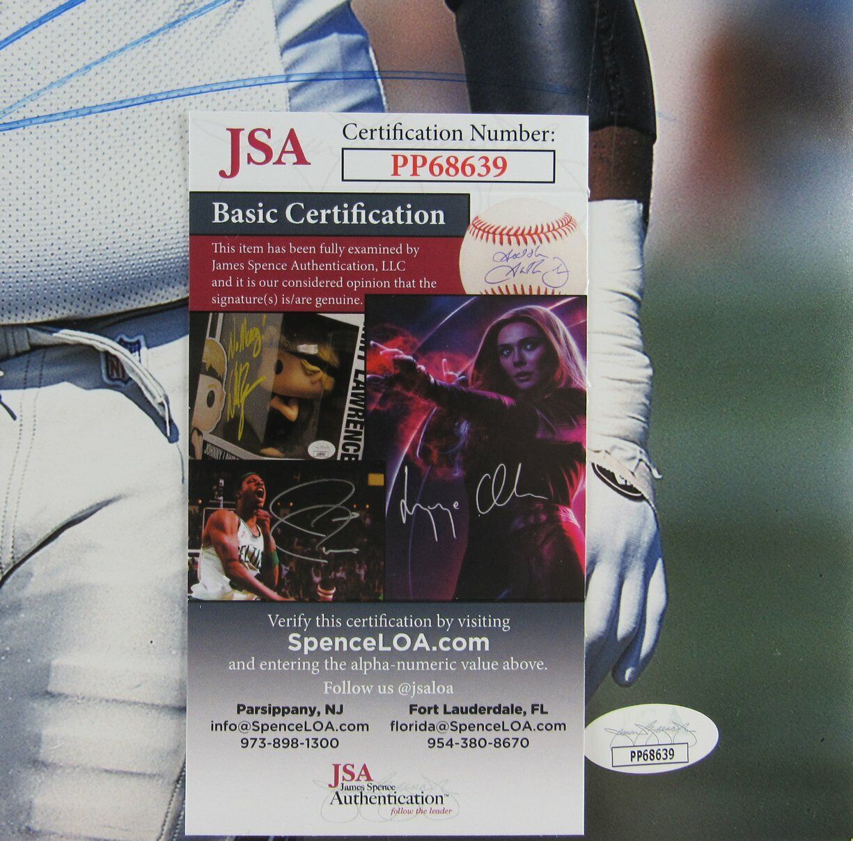 Cortez Kennedy HOF Seattle Seahawks Signed/Autographed 11x14 Photo JSA 160855