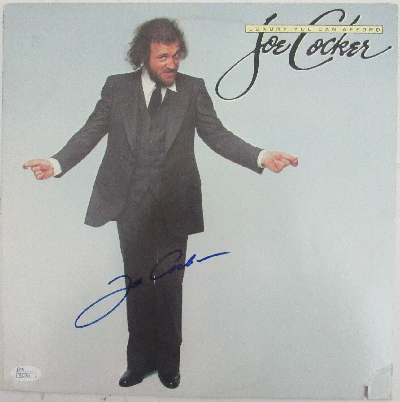 Joe Crocker Signed/Auto "Luxury You Can Afford" Record Album Cover JSA 154732