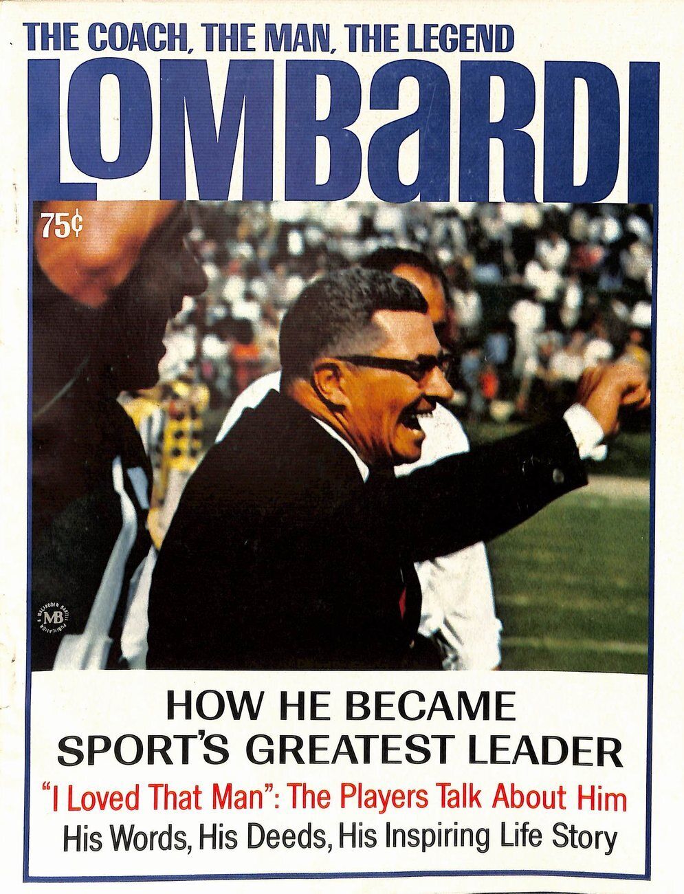 1970 Vince Lombardi Magazine Green Bay Packers 179188