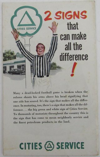 1954 Grantland Rice's Football Guide Cities Service Magazine 190513