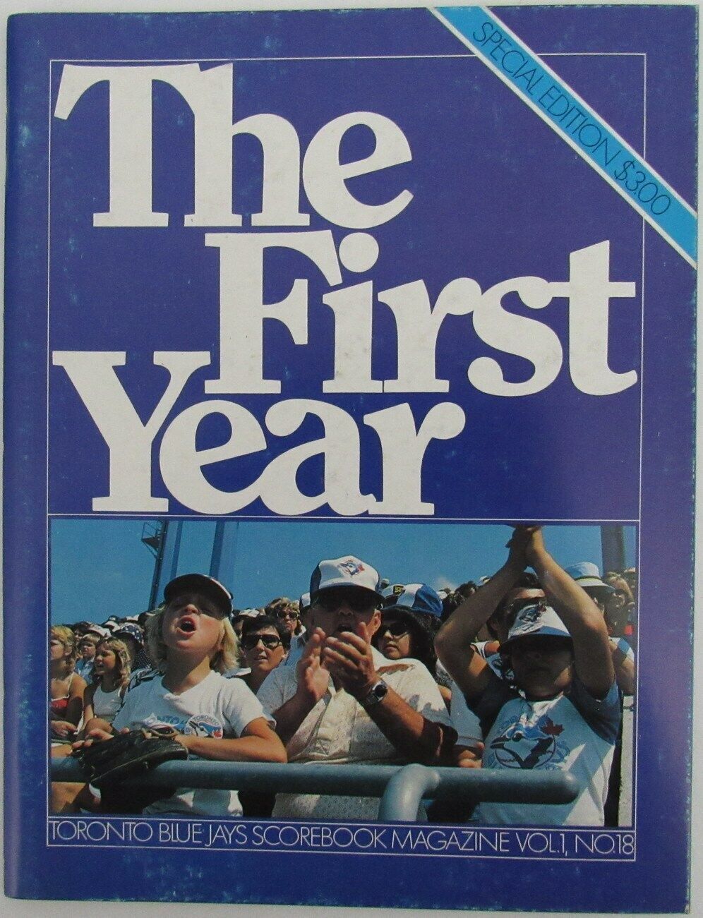 1977 Toronto Blue Jays "The First Year" Program Yearbook Vol. 1, No. 18 155708