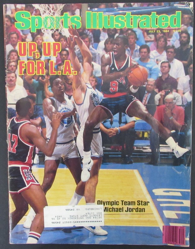 July 23, 1984 Sports Illustrated Magazine Michael Jordan on Cover 183223