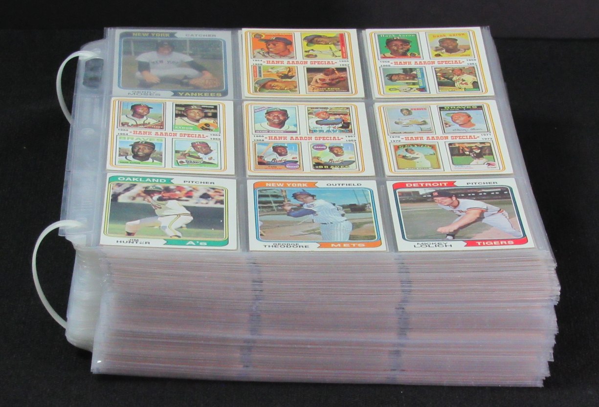 1974 TOPPS Baseball Complete Set +Traded & Team Checklist Set Winfield RC 189318