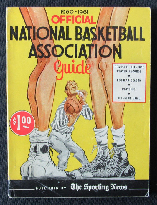 1960-61 The Sporting News NBA Guide 176584