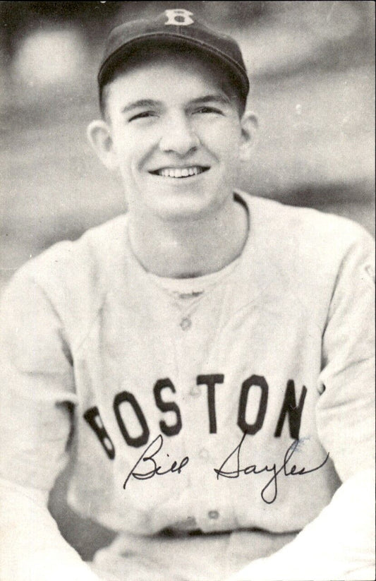 Bill Sayles Red Sox d. 1996 Signed/Autographed 3x5  Photo 178776