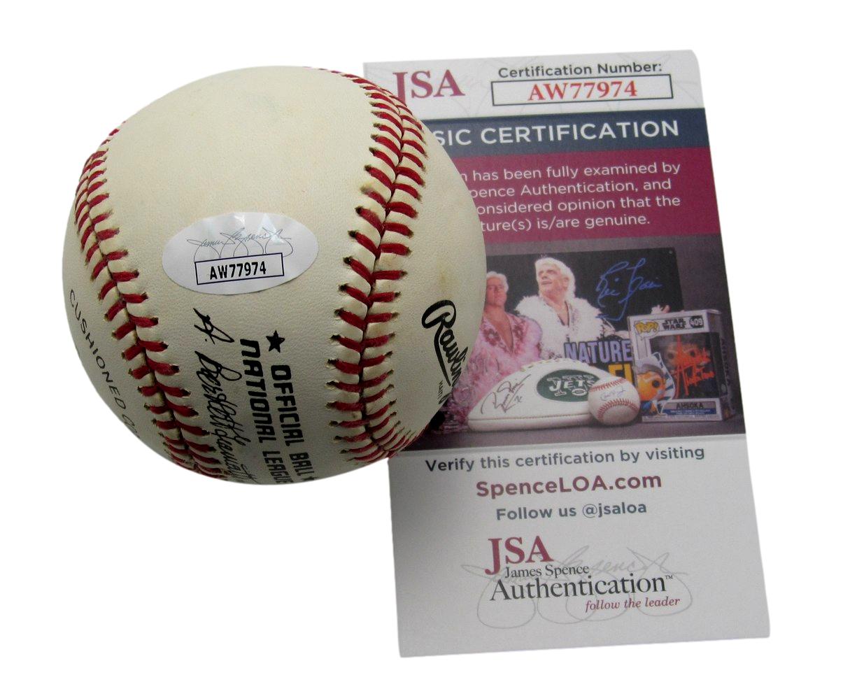 Monte Irvin HOF Signed/Autographed ONL Baseball New York Giants JSA 190549