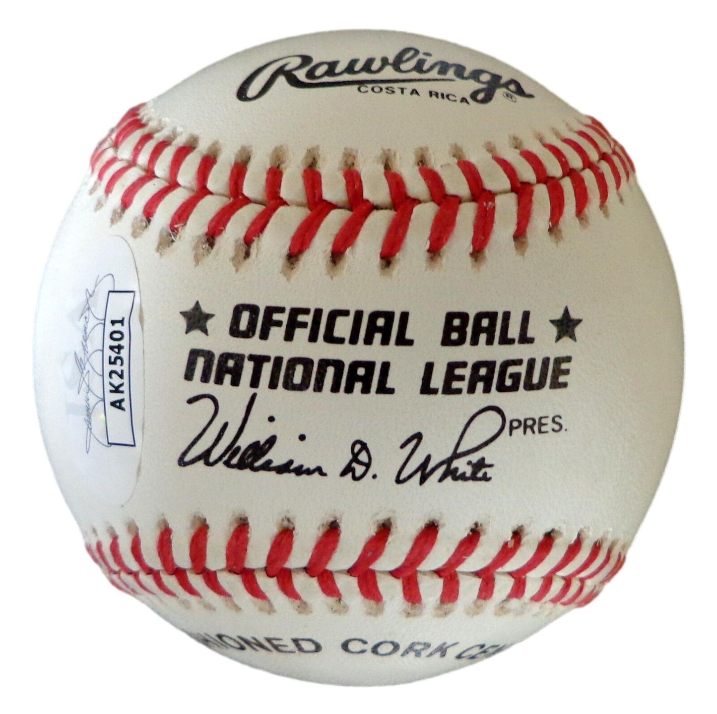 Wilmer Fields Autographed ONL Baseball Negro League Homestead Grays JSA 179593