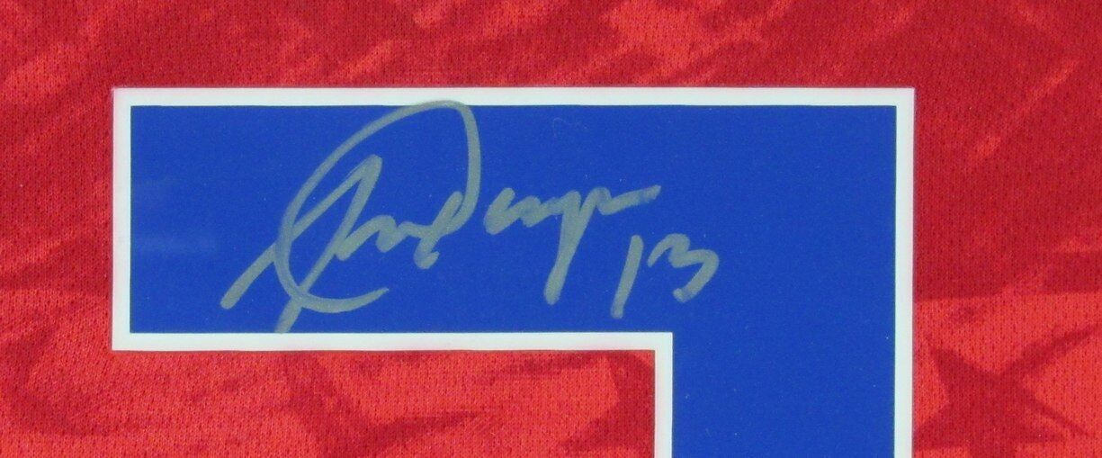 Alex Morgan Autographed Red Soccer Jersey U.S. Women's Soccer Framed JSA