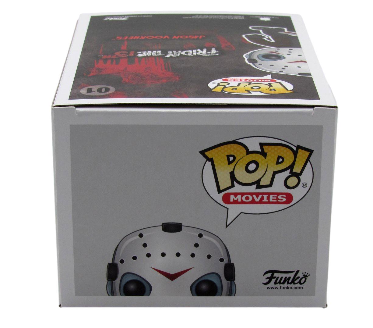 Ari Lehman Signed/Insc Funko Pop! #01 "Friday the 13th" Signed Blue JSA 190721