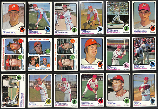 1973 TOPPS Baseball Philadelphia Phillies Team Set 1-31 Cards Schmidt RC 189421