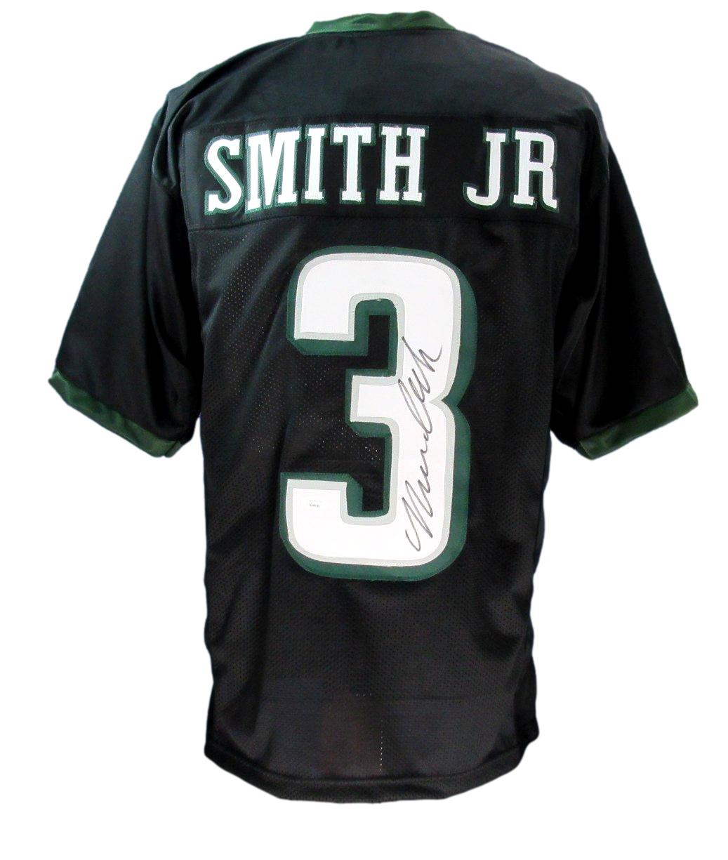 Nolan Smith Jr Autographed Philadelphia Eagles Custom Jersey JSA 186807