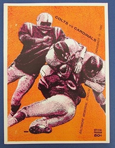 Colts vs. Cardinals 1961 NFL Official Program 125490