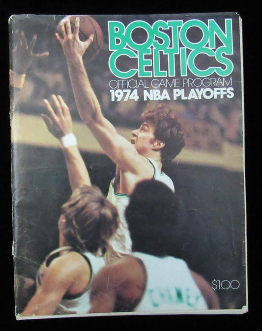 1974 NBA Playoffs Game Program Boston Celtics vs. Buffalo Braves 189181