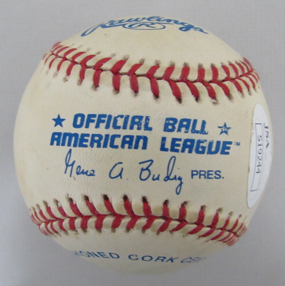 Don Larsen Signed/Inscribed OAL Baseball New York Yankees JSA 192163