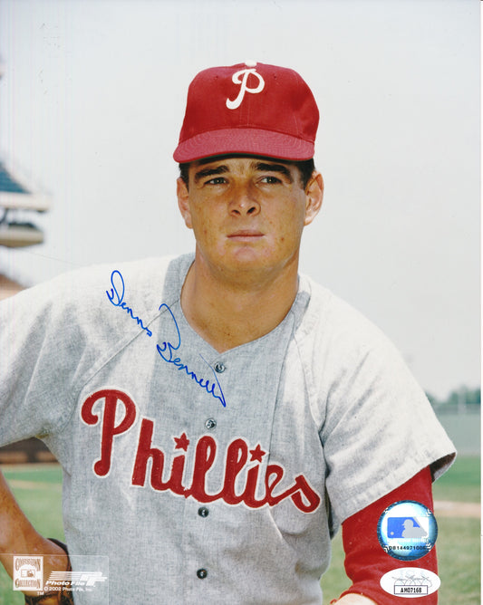 Dennis Bennett Autographed 8x10 Photo Philadelphia Phillies JSA 181933