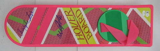 Michael J Fox/Christopher Lloyd Signed Back to the Future Hoverboard JSA BAS 768