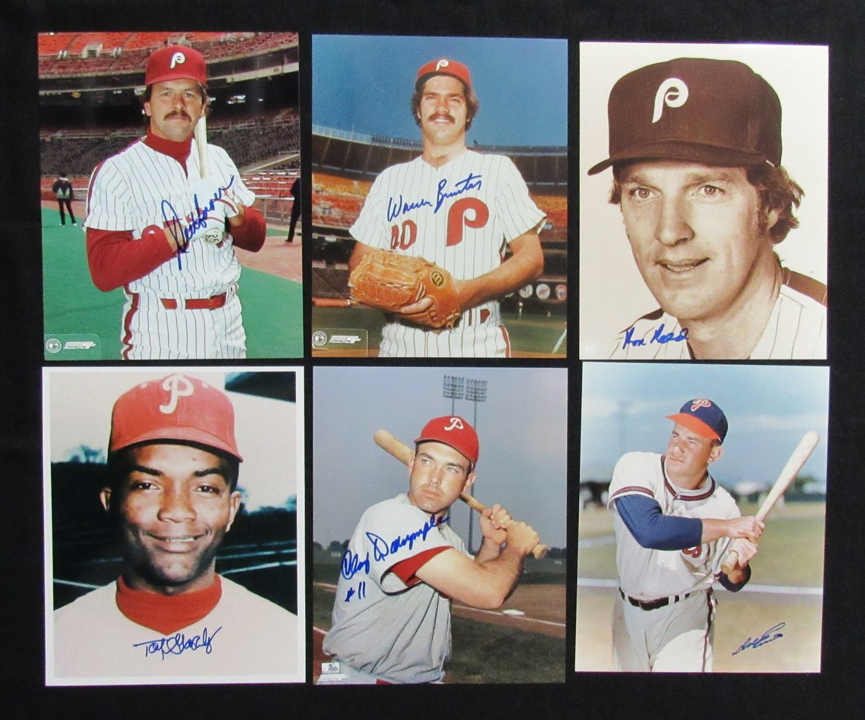 Lot of (17) Autographed Philadelphia Phillies Greats 8x10 Photos 181353
