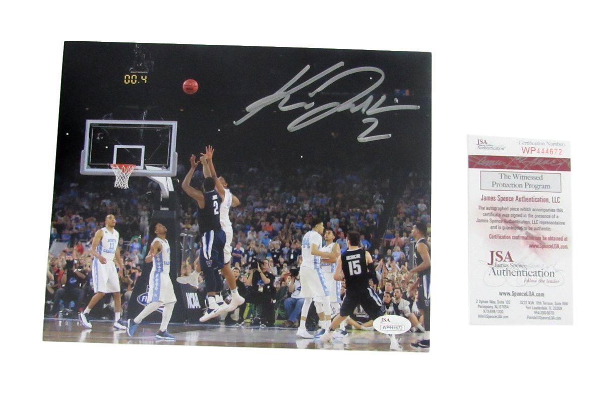 Kris Jenkins Villanova Autographed/Signed 8x10 Photo "The Shot" JSA 135723