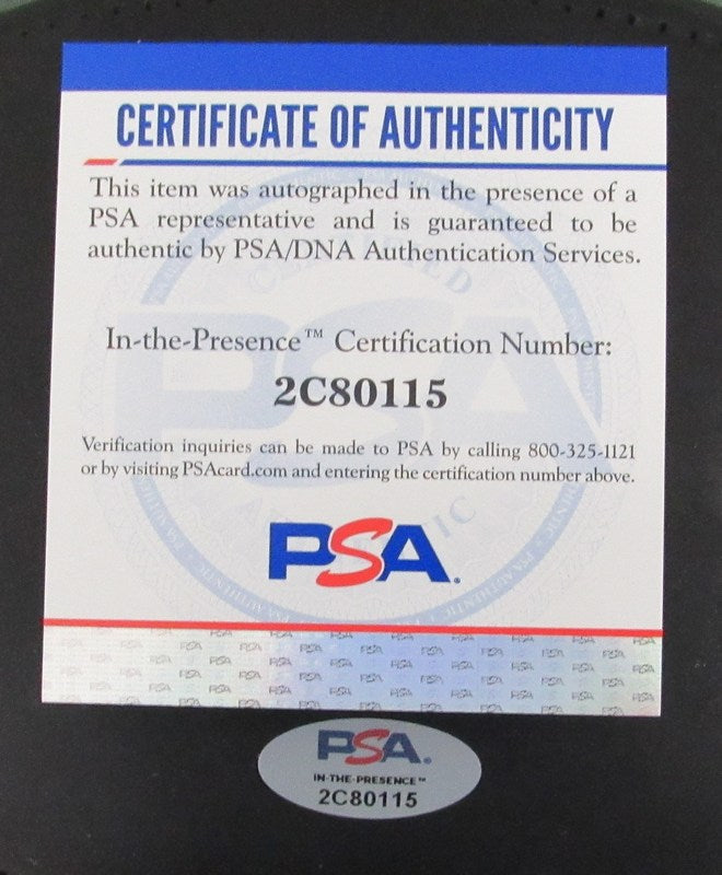 Saquon Barkley Autographed Black Penn State Logo Football PSA/DNA 183537