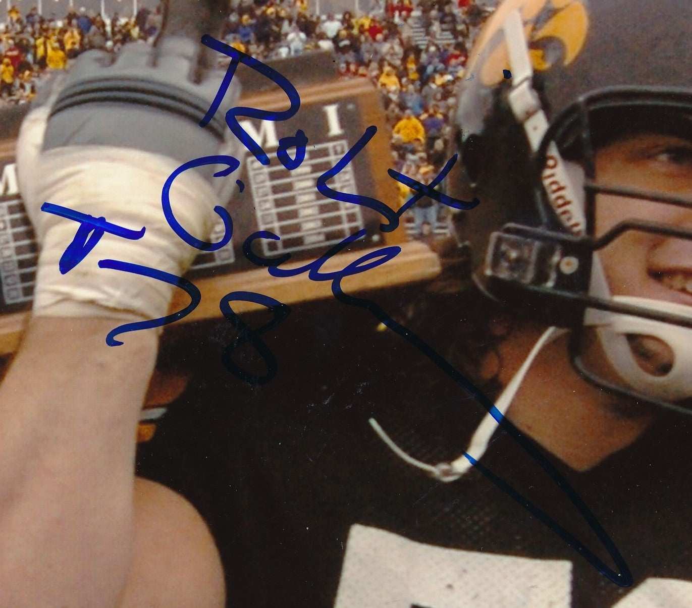 Robert Gallery Signed/Auto 8x10 Photo University of Iowa PSA/DNA 188165