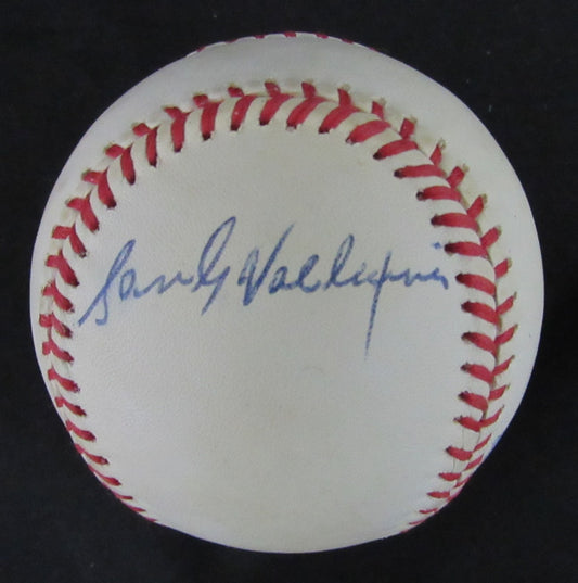 Sandy Valdespino Autographed OAL Baseball Minnesota Twins 179486