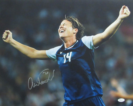 Abby Wambach US Womens Soccer Signed/Autographed 16x20 Photo JSA 162976