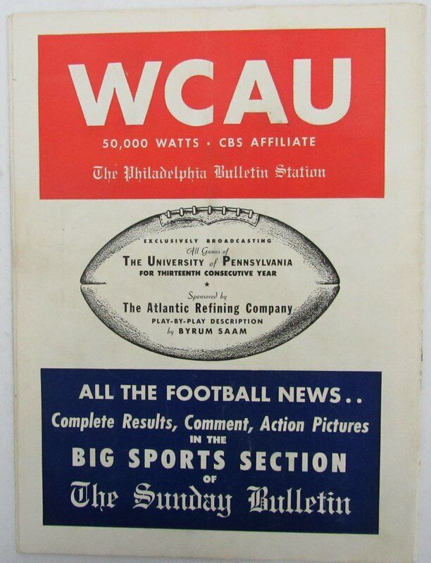 1948 Princeton vs. Pennsylvania College Football Program 143565