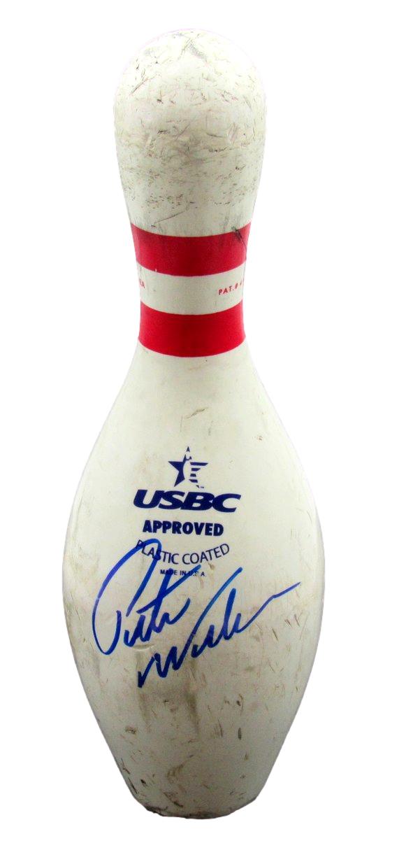 Pete Weber Signed/Autographed USBC AMFLITE II Bowling Pin JSA 190477