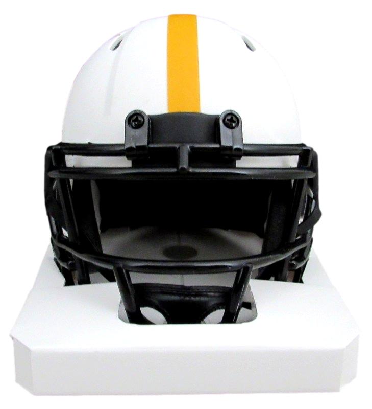 George Pickens Autographed Mini Lunar Helmet Pittsburgh Steelers JSA 183121