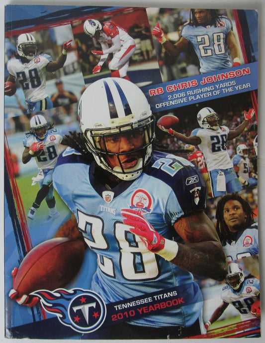 2010 Tennessee Titans Football Official Yearbook 145626