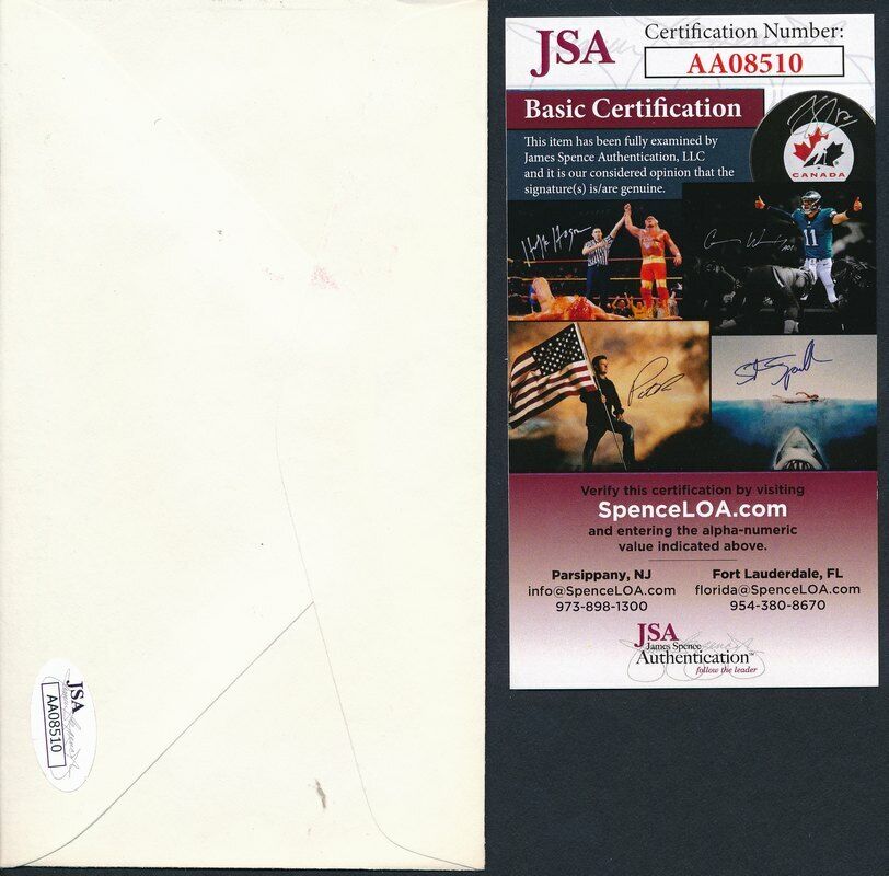 Byron Nelson Signed First Day Cover 9/22/1981 Pinehurst, NC JSA 142524