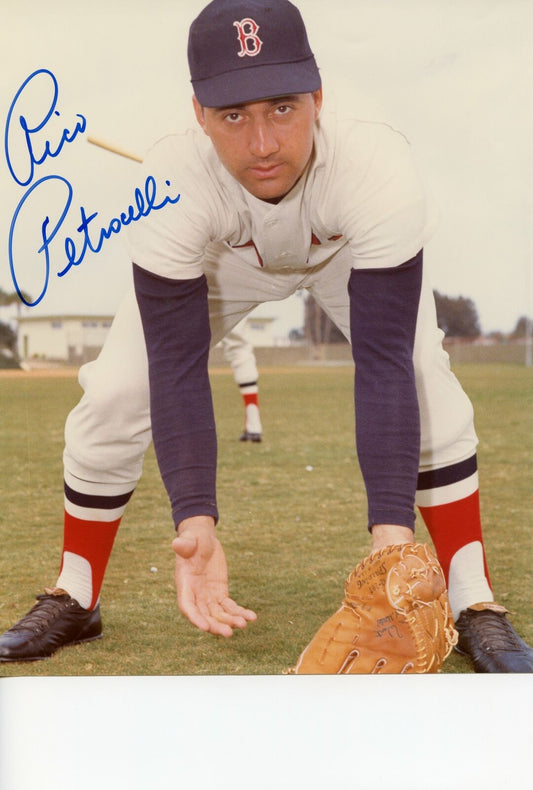 Rico Petrocelli Red Sox Autographed/Signed 8x10 Photo PASS 142624