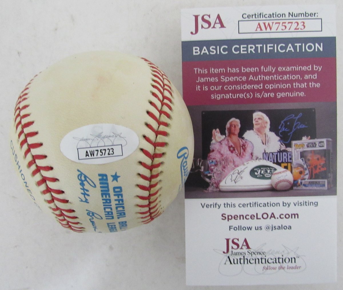 Dave Kingman Signed/Autographed OAL Baseball Oakland A's JSA 192429