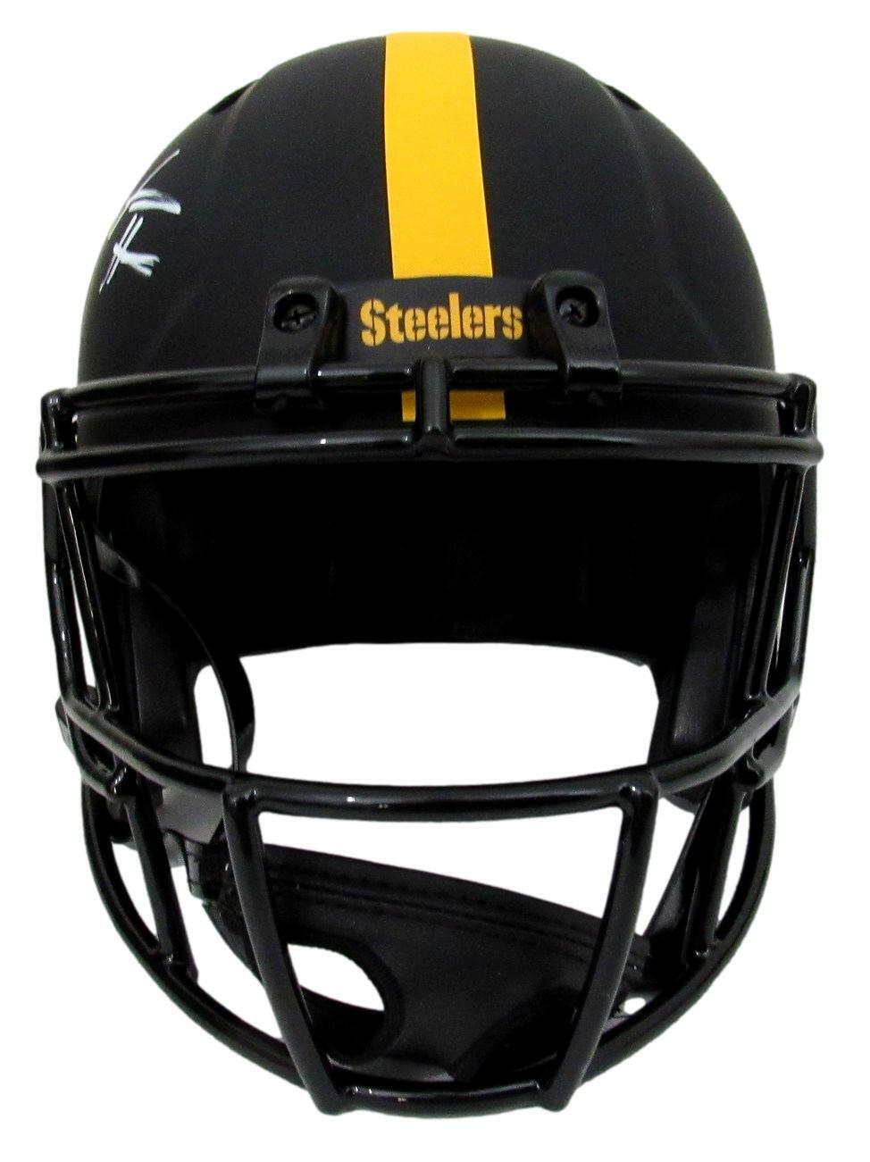 Najee Harris Signed Steelers Eclipse Full Size Replica Helmet Fanatics 160055