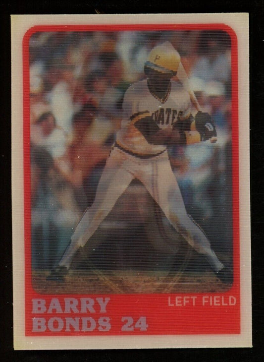 1987 Sportflics Topps Baseball Barry Bonds #119 Pittsburgh Pirates