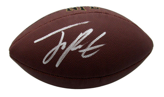 Joey Porter Jr. Signed Super Grip Wilson NFL Football Steelers PSA/DNA 177462