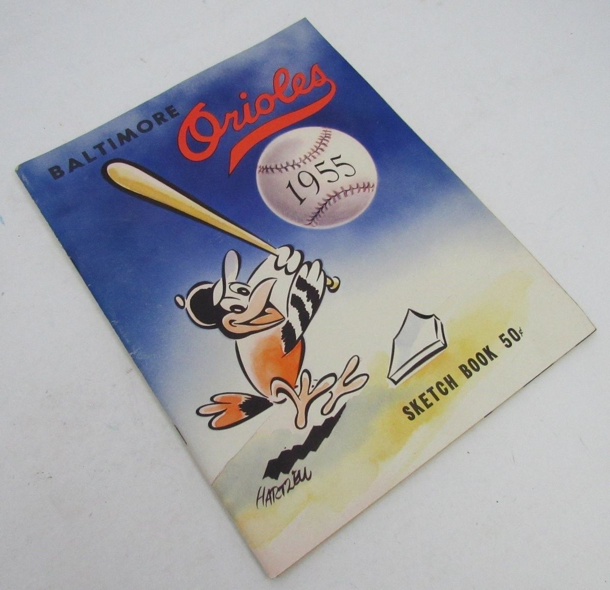 1955 Baltimore Orioles Official Baseball Yearbook 128956