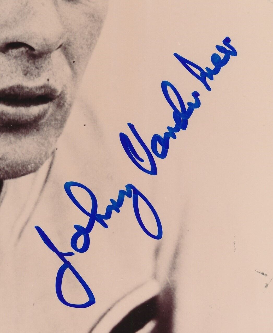 Johnny Vander Meer Autographed 8x10 B/W Photo Cincinnati Reds JSA