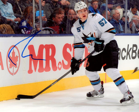 Tommy Wingels San Jose Sharks Signed/Autographed 8x10 Photo 153363