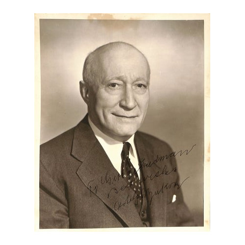 Adolph Zukor Paramount Pictures d.1976 Signed/Auto 8x10 B&W Photo JSA 187816