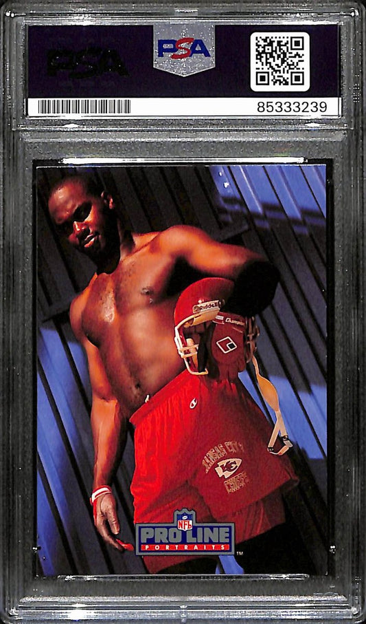 Derrick Thomas HOF Signed/Auto 1991 Pro Line Portraits #196 Chiefs PSA/DNA187964