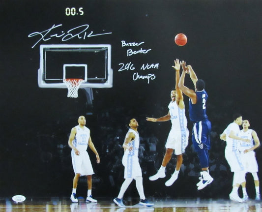 Kris Jenkins Signed The Shot 2016 Villanova NCAA Champs 16x20 Photo JSA 158958