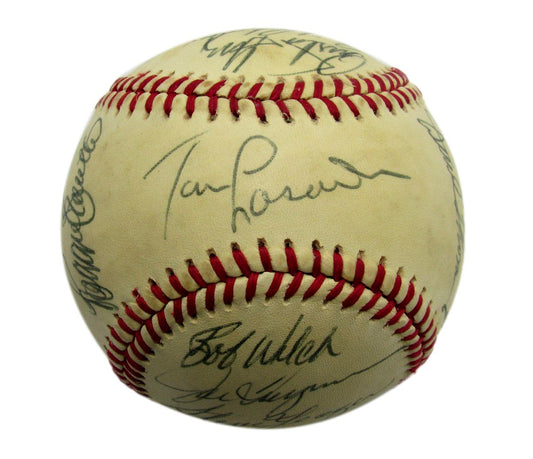 1979 Dodgers Team Signed by 18 ONL Baseball Sutton Lasorda HOF Garvey 190531