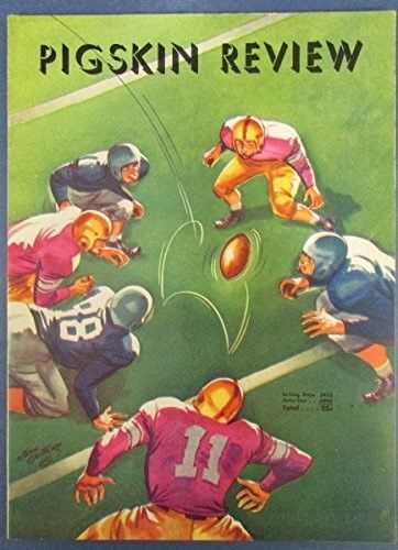 1950 Pigskin Review California v. USC Program 127008