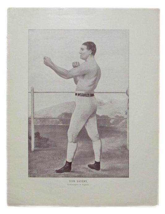 Tom Sayers 1895 Boxing Gladiators 11x15 Supplement Poster