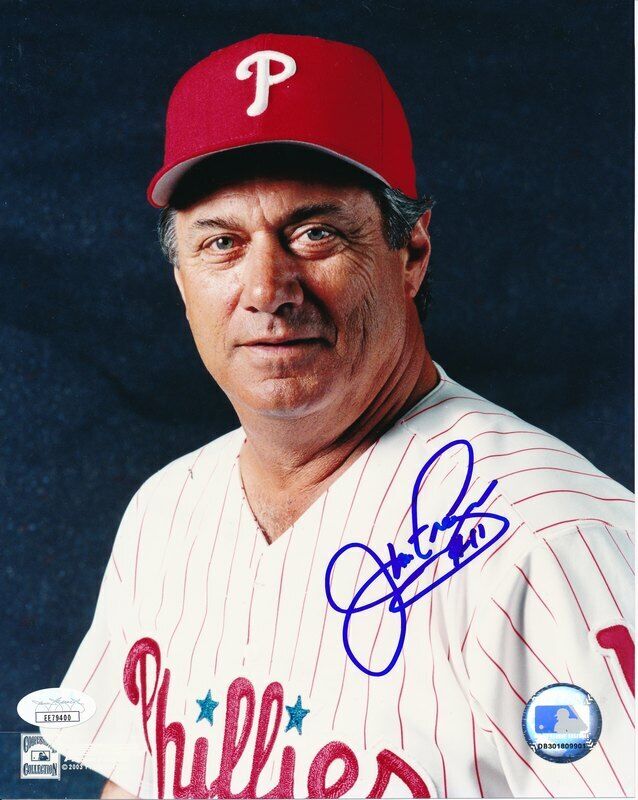 Jim Fregosi 1993 Philadelphia Phillies Signed/Autographed 8x10 Photo JSA 144332