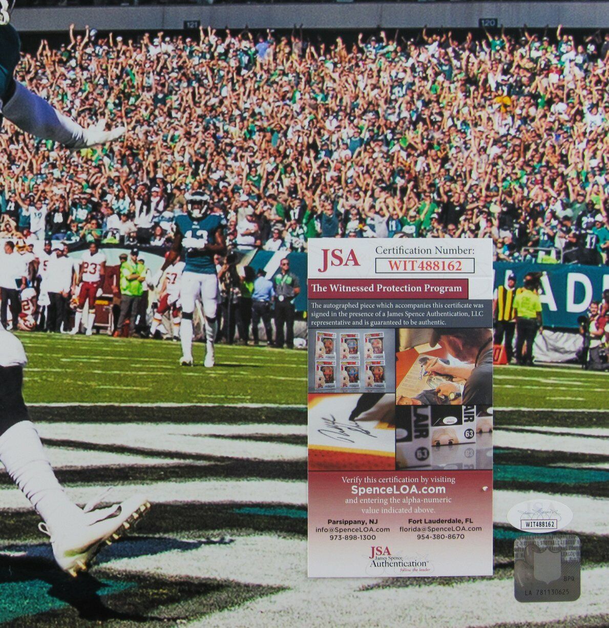 Miles Sanders Philadelphia Eagles Signed/Autographed 16x20 Photo JSA 162184